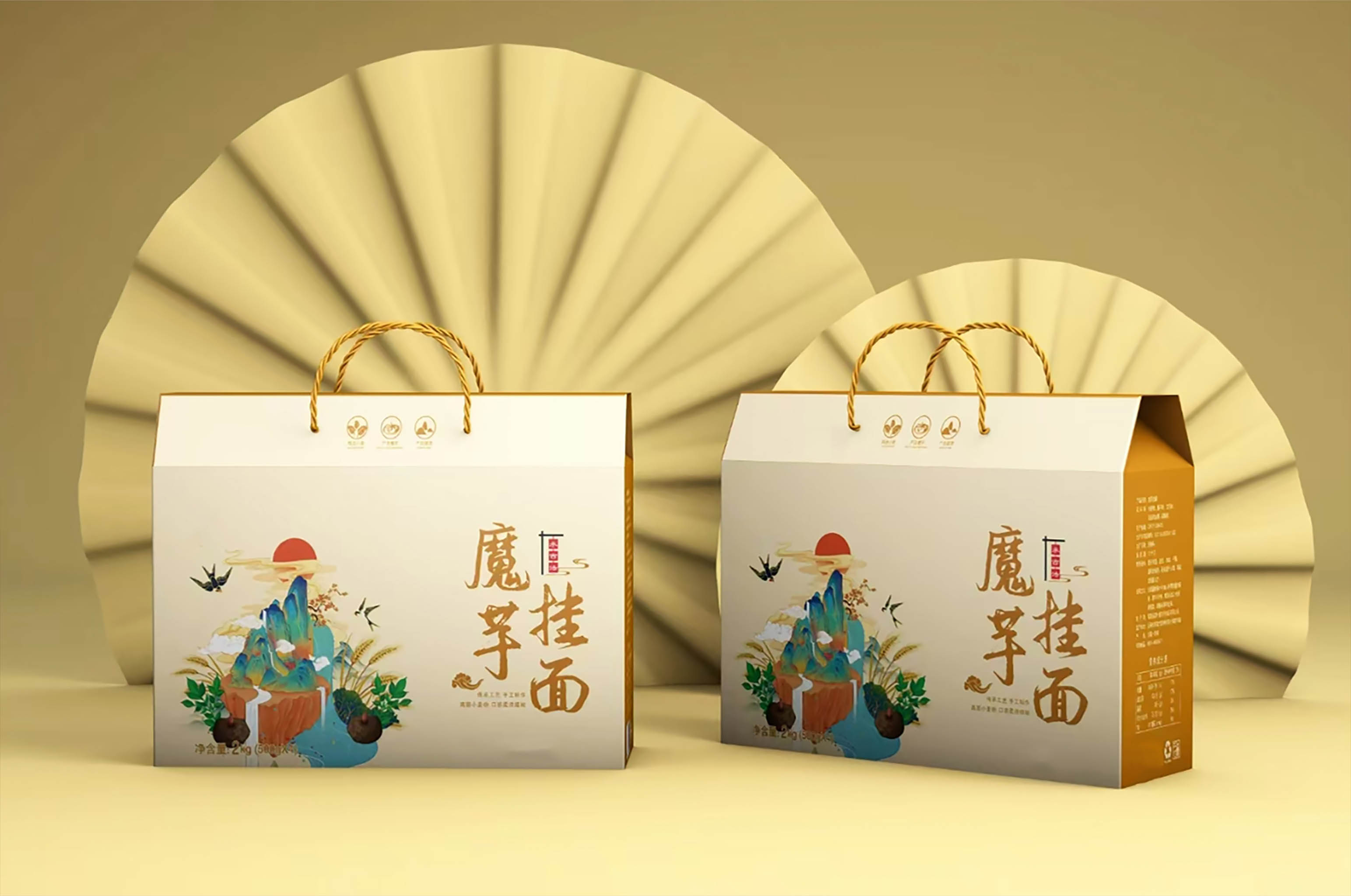 挂面瓦楞盒 图1