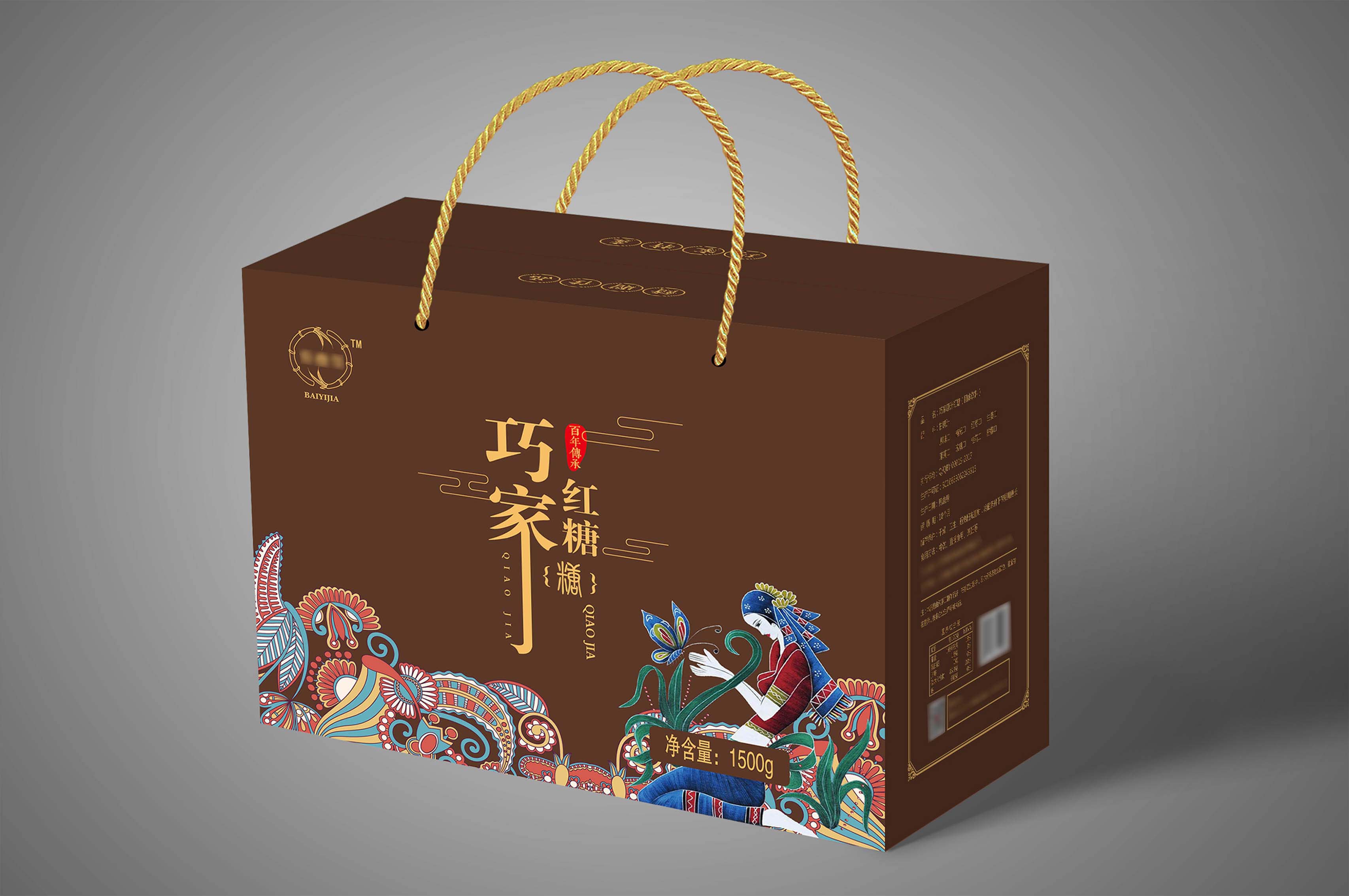 红糖瓦楞包装 图1