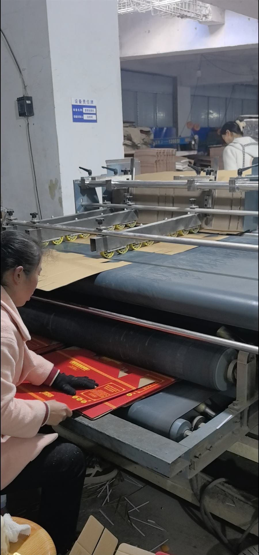 凯丰达粘盒机自动糊盒不开胶实拍