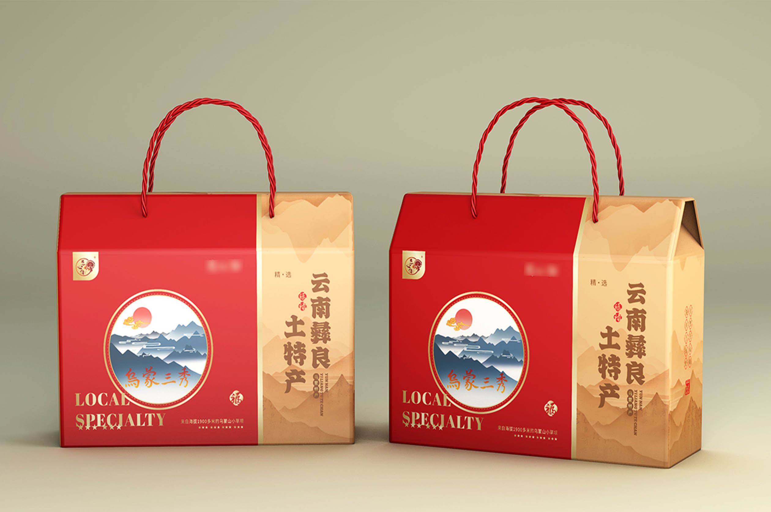 土特产瓦楞盒 图2