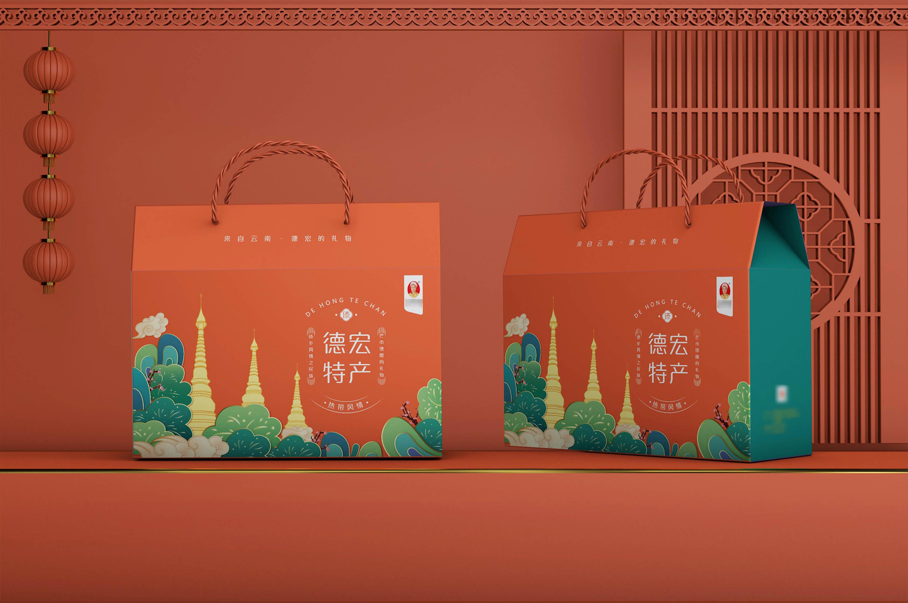 土特产瓦楞盒 图3